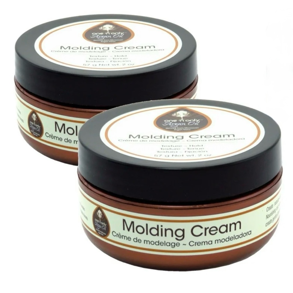 One 'n Only Argan Oil Hair Molding Cream 2 Oz - Lot Of 2